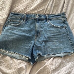 Abercrombie & Fitch Denim Blue Women's Shorts